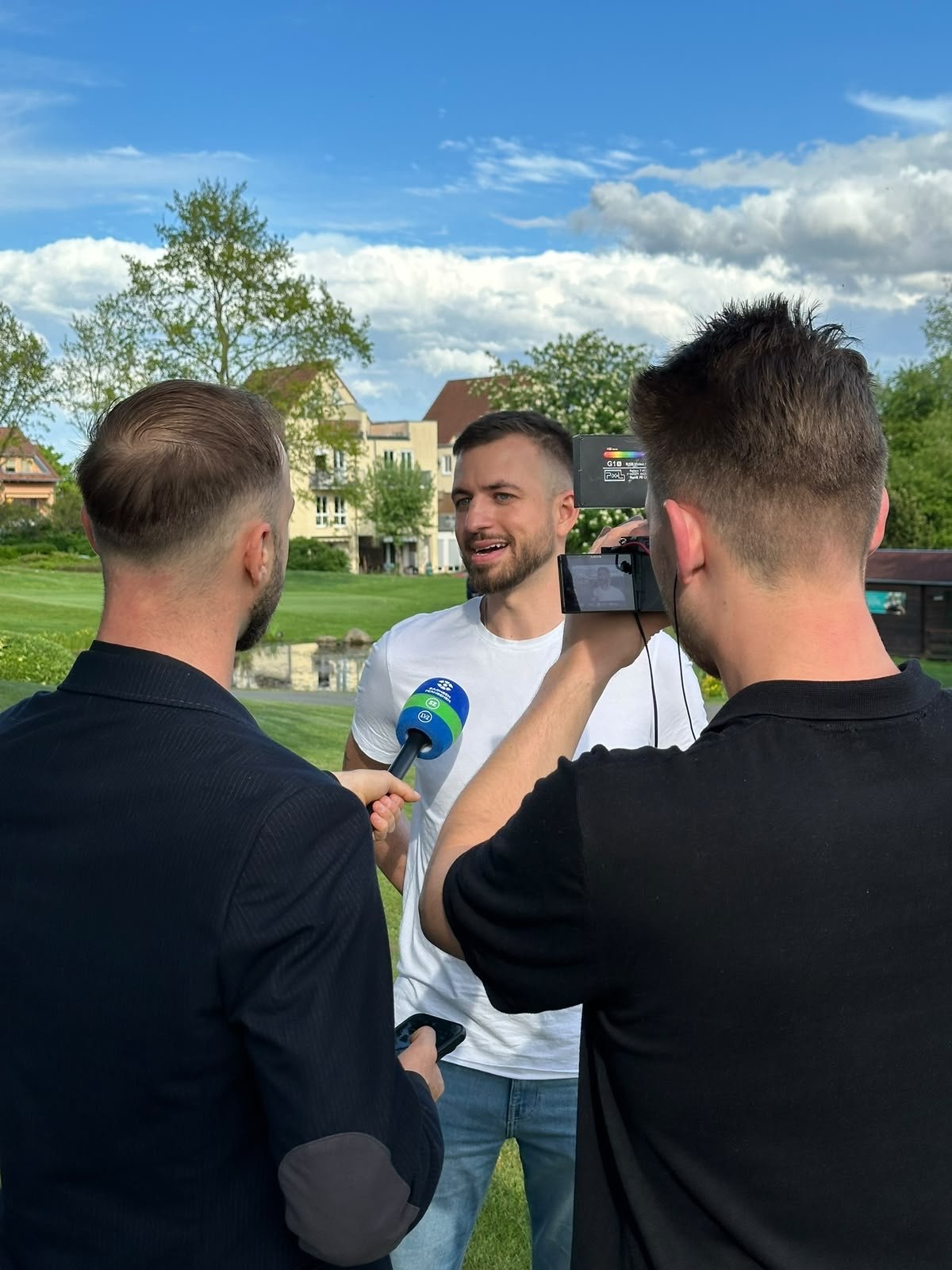 Paul Kyrill im Interview mit dem Sachsen Fernsehen